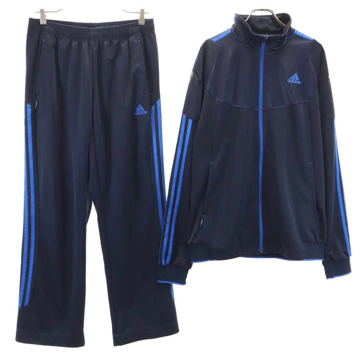 adidas アディダス トラックジャケット 上下 セットアップ O ネイビー ジャージ メンズ