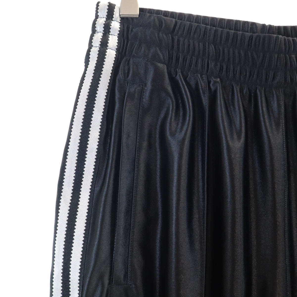 adidas アディダス トレフォイルロゴ トラックジャケット 上下 セットアップ M ブラック ジャージ メンズ