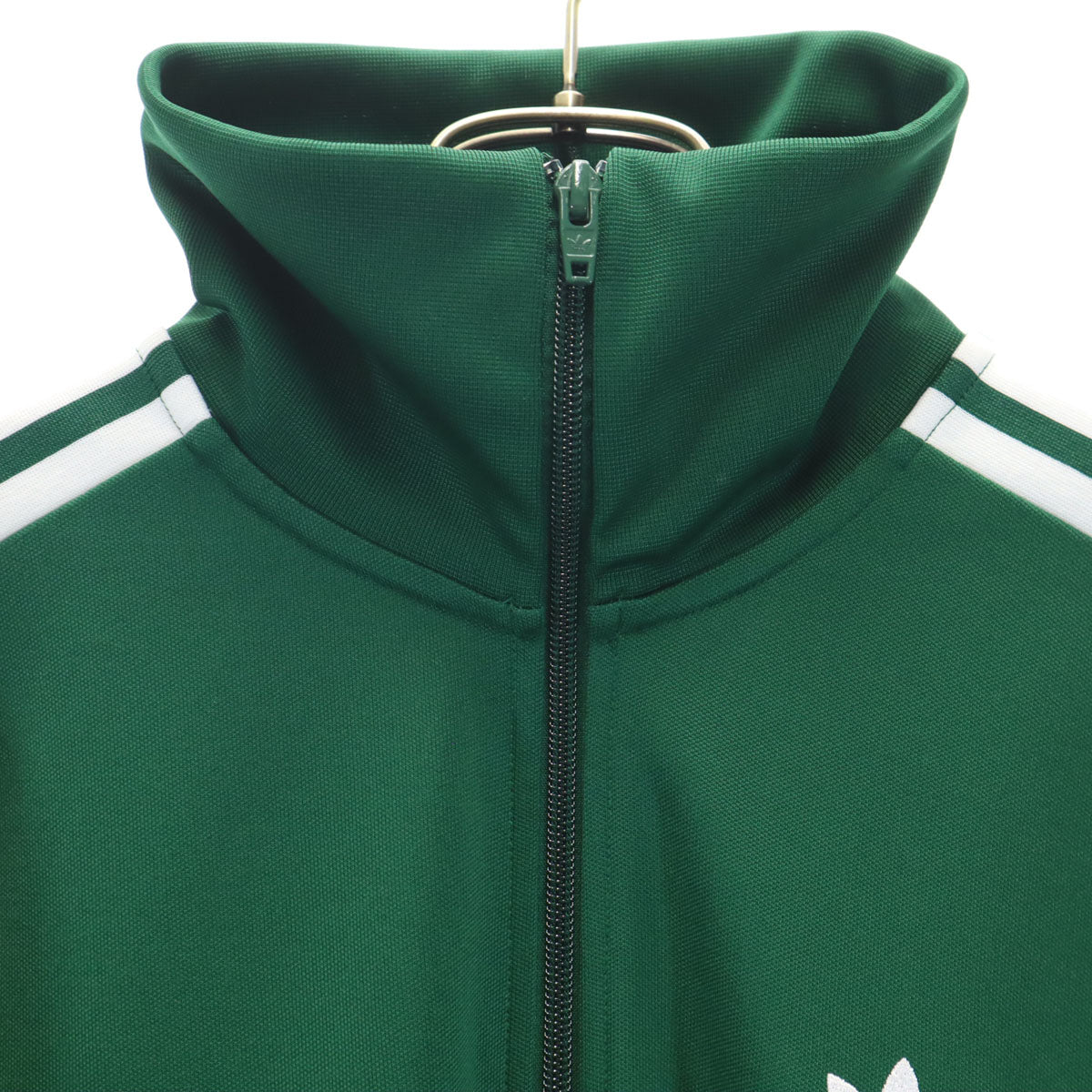 adidas アディダス トレフォイルロゴ トラックジャケット 上下 セットアップ M グリーン ジャージ メンズ