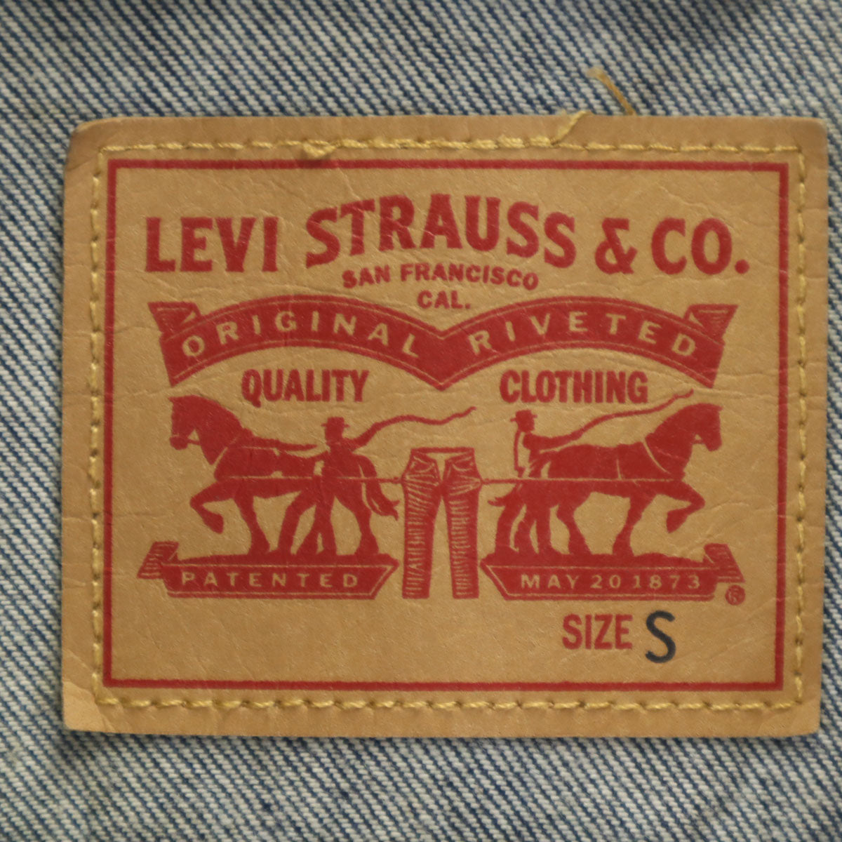 Levi's リーバイス デニムジャケット S インディゴ ジージャン トラッカー レディース