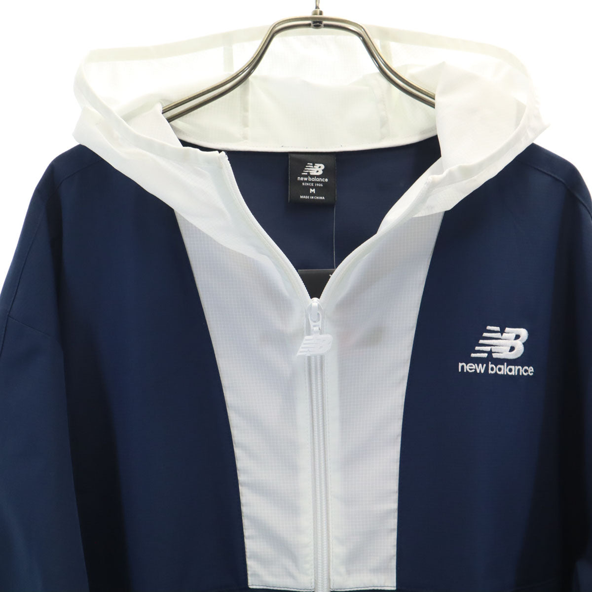 未使用 NEW BALANCE ニューバランス ウインドブレーカー M/L ネイビー ジャケット メンズ