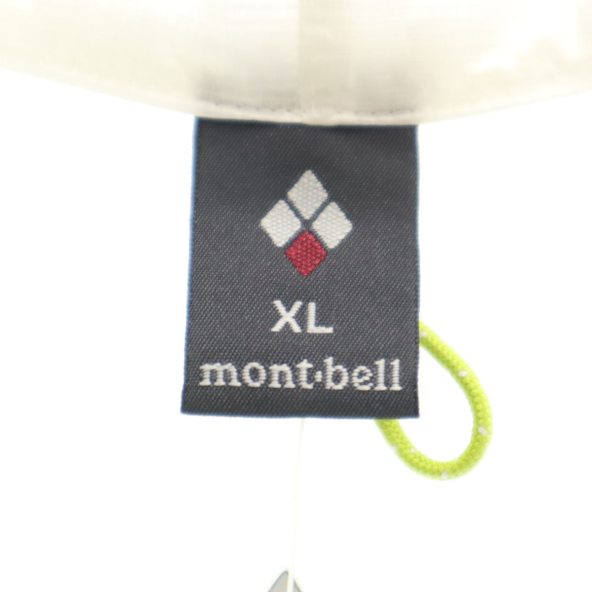 mont-bell モンベル 未使用 EXライト ウインドブレーカー XL ホワイト ジャケット コンパクト アウトドア レディース