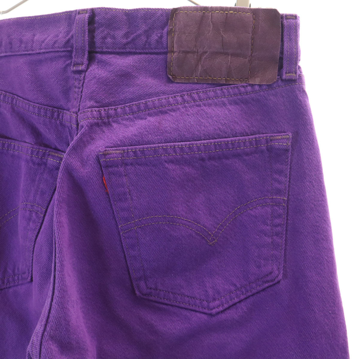 Levi's リーバイス 90s 70506-0257 USA製 カナダ製 オールド 後染め デニムジャケット 上下 セットアップ 36/W32 パープル トラッカー ジージャン メンズ