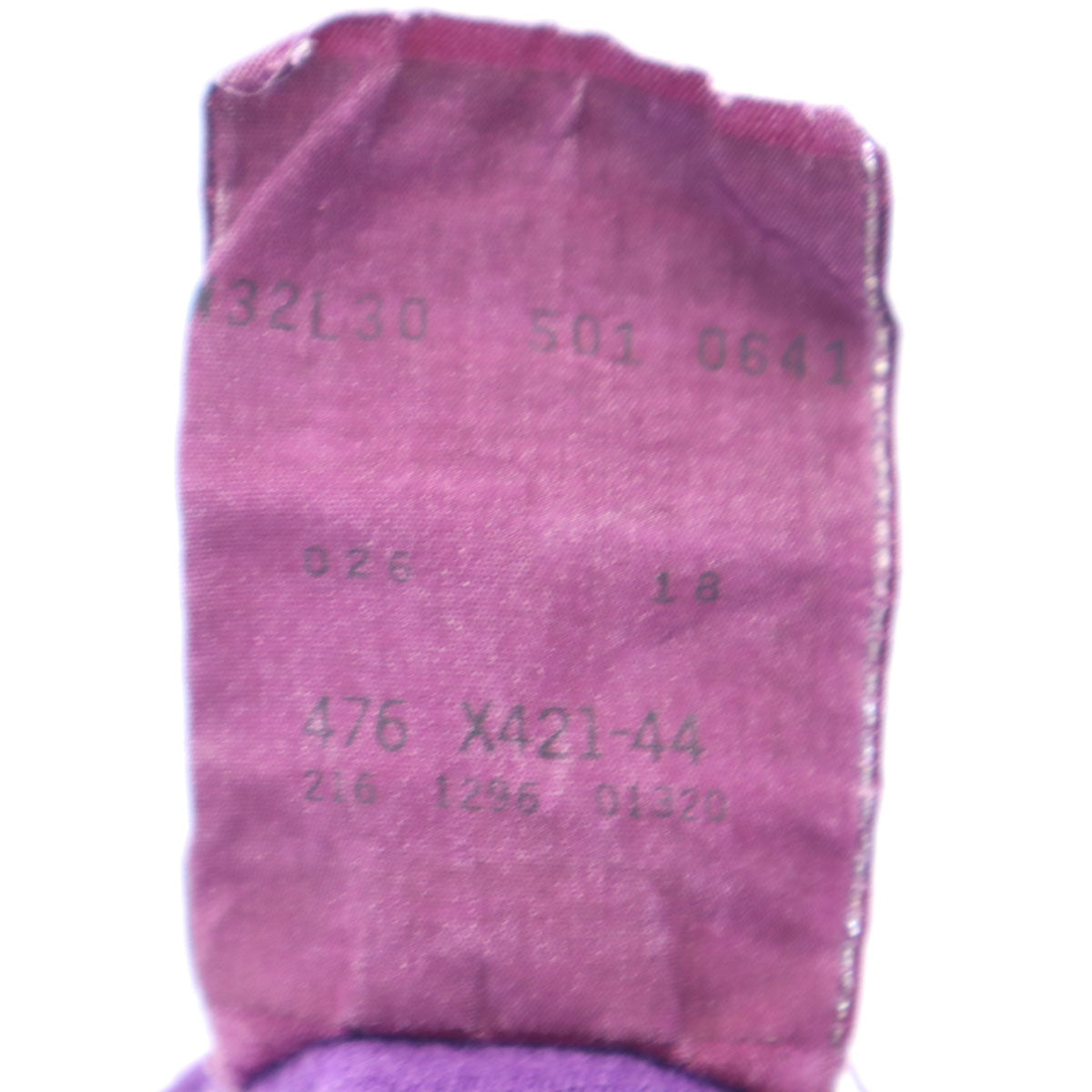 Levi's リーバイス 90s 70506-0257 USA製 カナダ製 オールド 後染め デニムジャケット 上下 セットアップ 36/W32 パープル トラッカー ジージャン メンズ