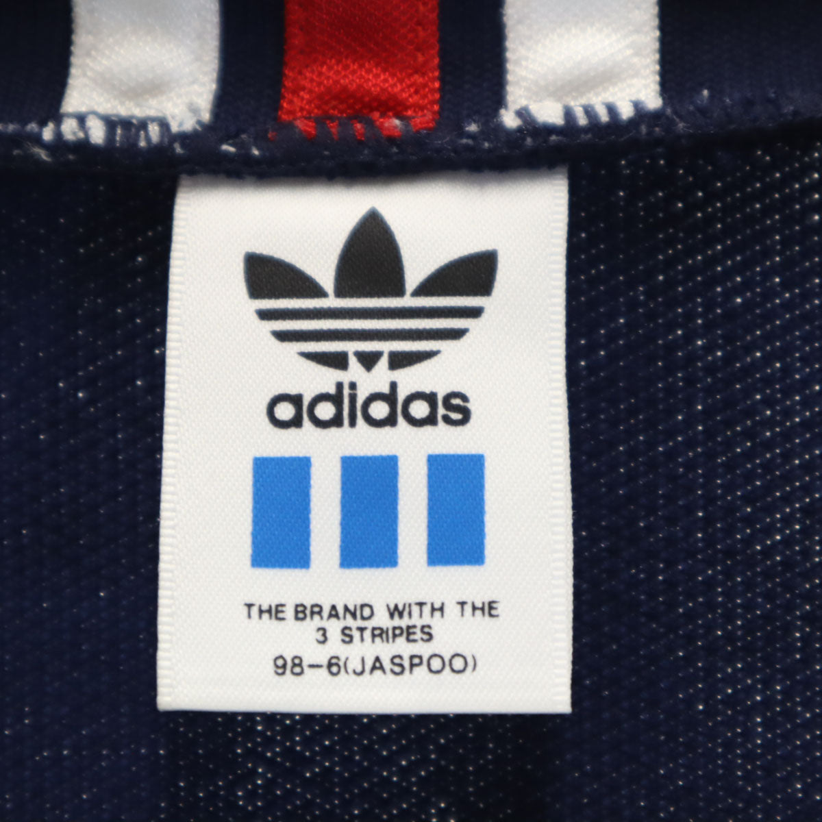adidas アディダス 80s 日本製 ヴィンテージ トラックジャケット 上下 セットアップ O/XO ネイビー デサント メンズ