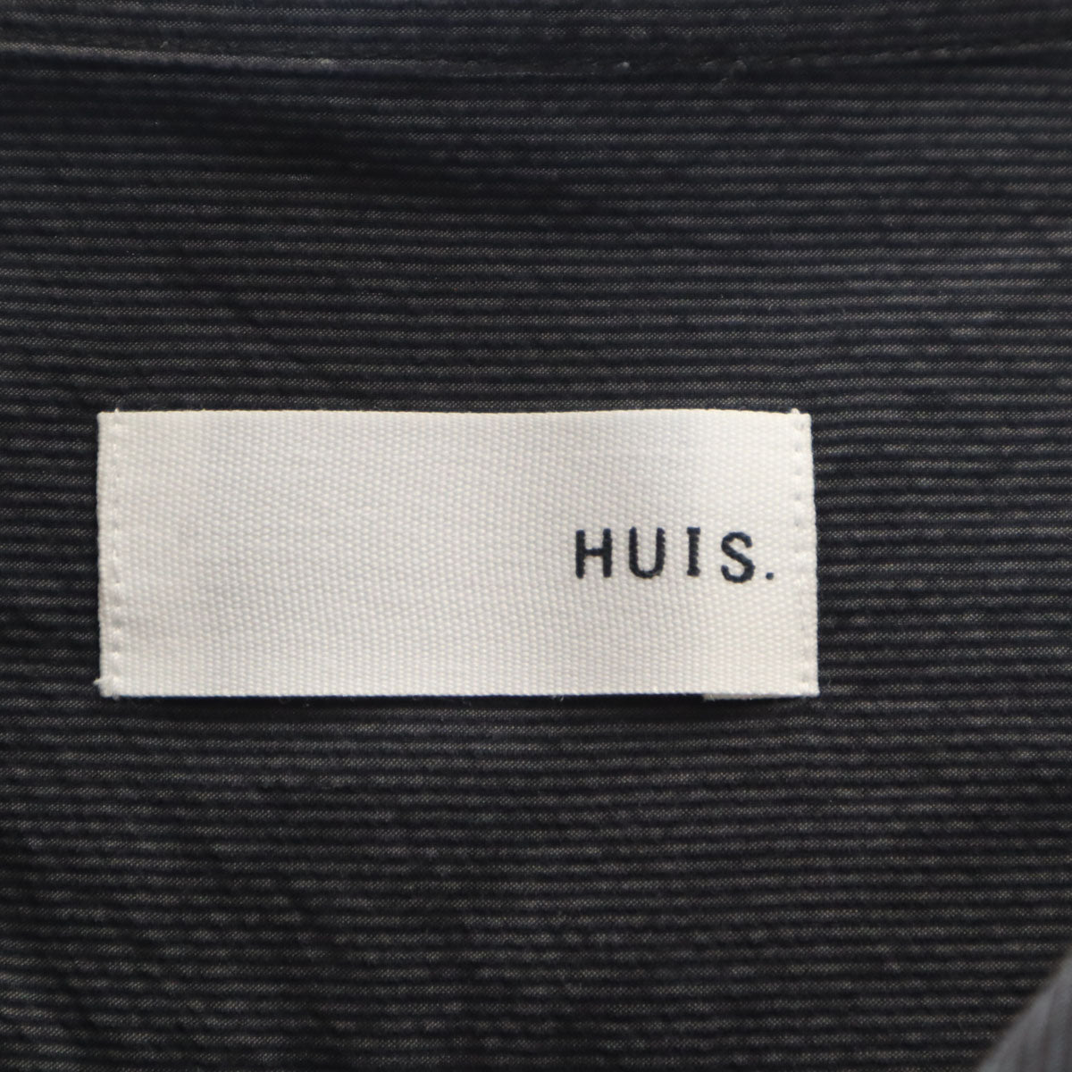 Huis ハウス 日本製 7分袖 シャツ F グレー レディース