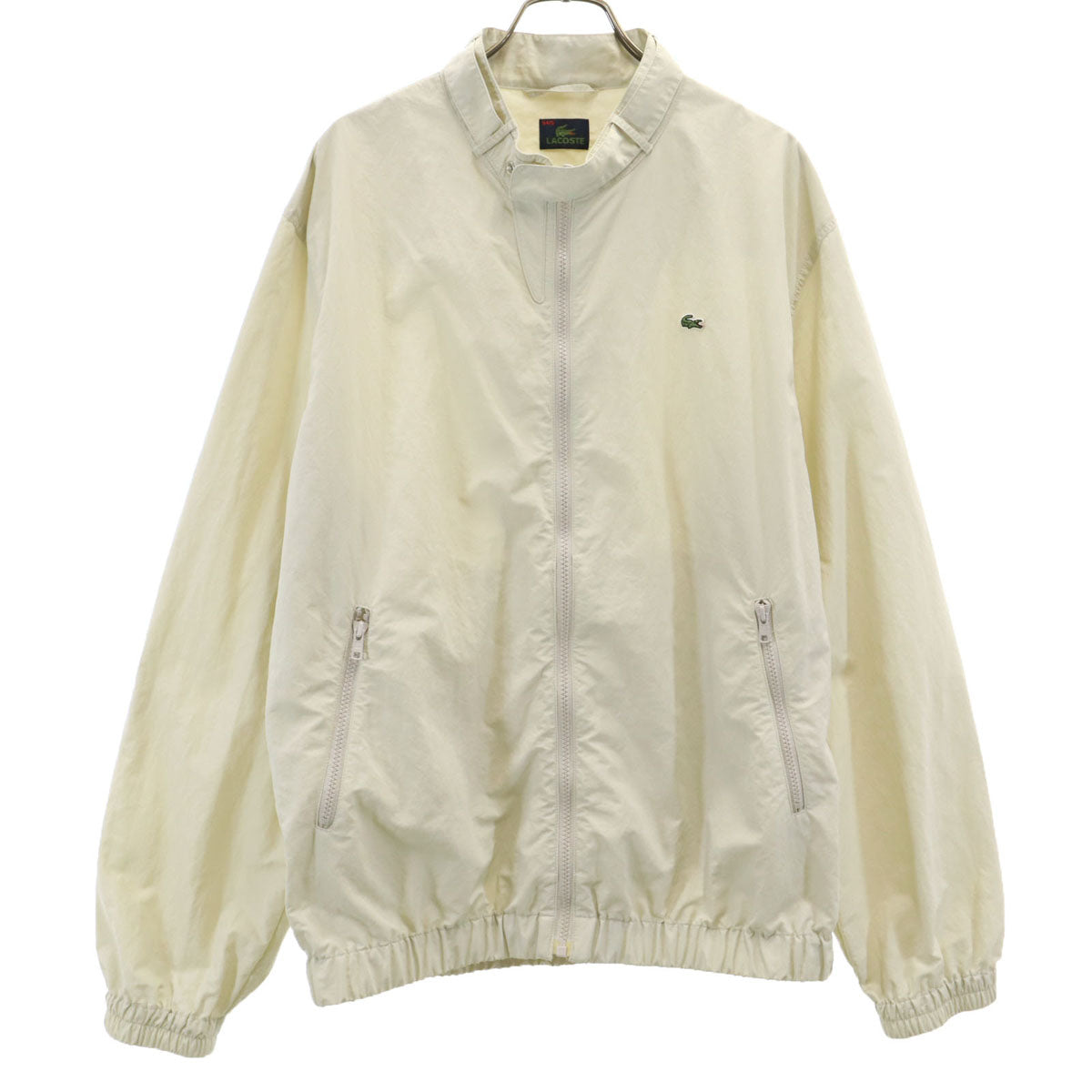 LACOSTE ラコステ 日本製 ブルゾン 54/5 グレージュ ジャケット メンズ