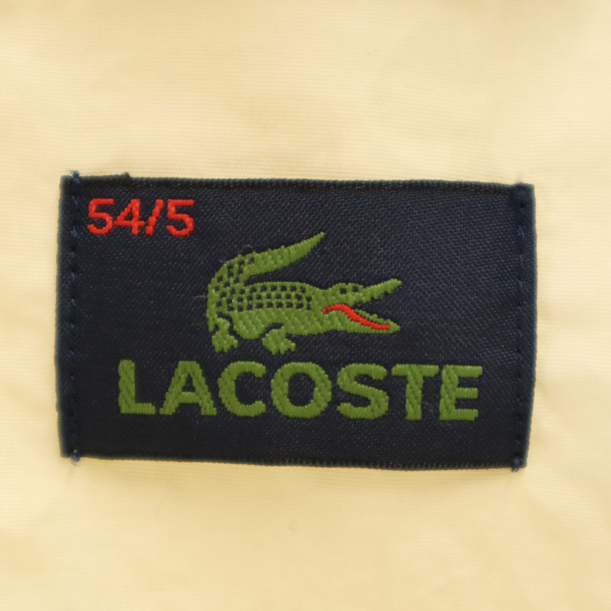 LACOSTE ラコステ 日本製 ブルゾン 54/5 グレージュ ジャケット メンズ