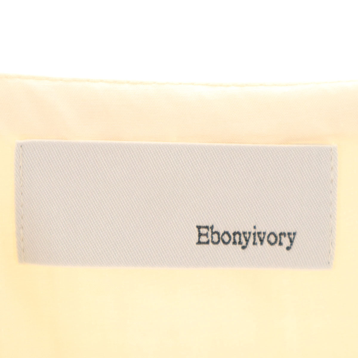 Ebonyivory エボニーアイボリー 日本製 プリーツ キャミワンピース F ベージュ レディース
