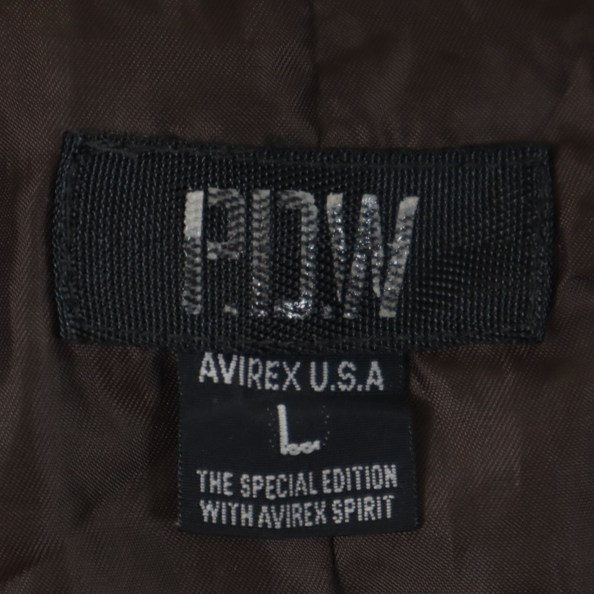 AVIREX アヴィレックス モッズコート L チャコールブラック P.D.W メンズ