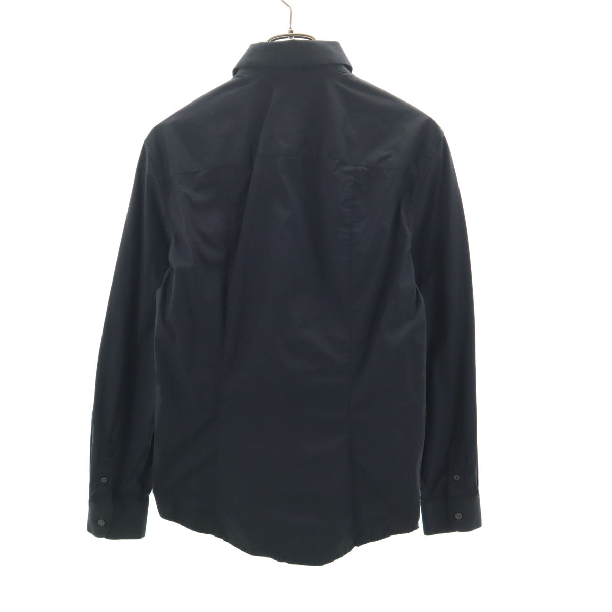 ARMANI EXCHANGE アルマーニエクスチェンジ 長袖 スリムフィット シャツ S ブラック メンズ