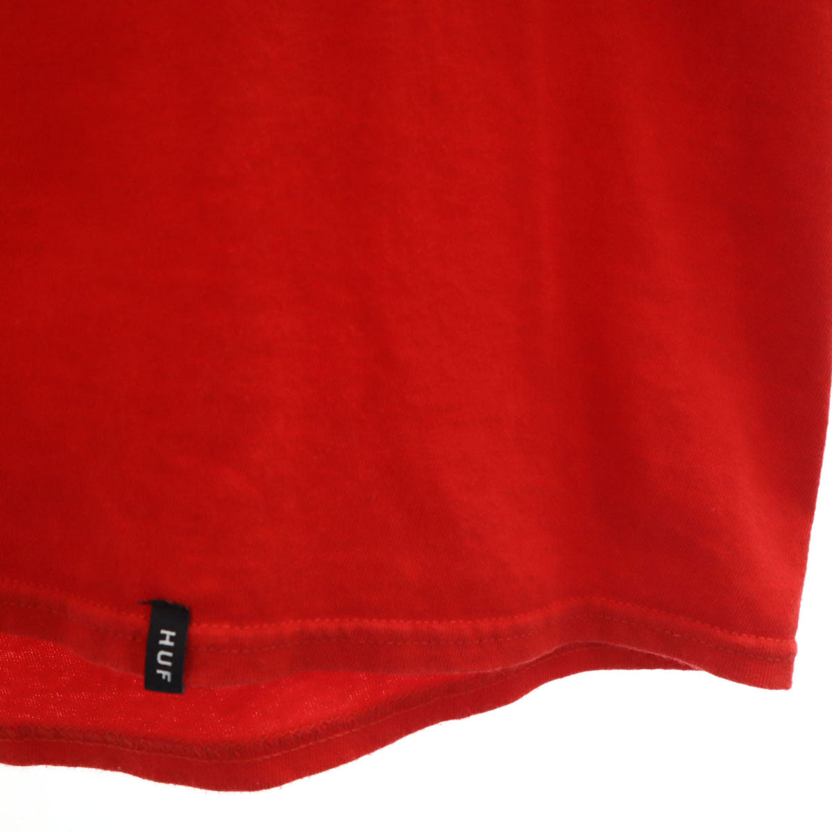 HUF ハフ 長袖 Tシャツ L レッド ロンT メンズ