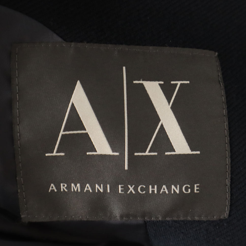 ARMANI EXCHANGE アルマーニエクスチェンジ テーラードジャケット S ネイビー ブレザー メンズ