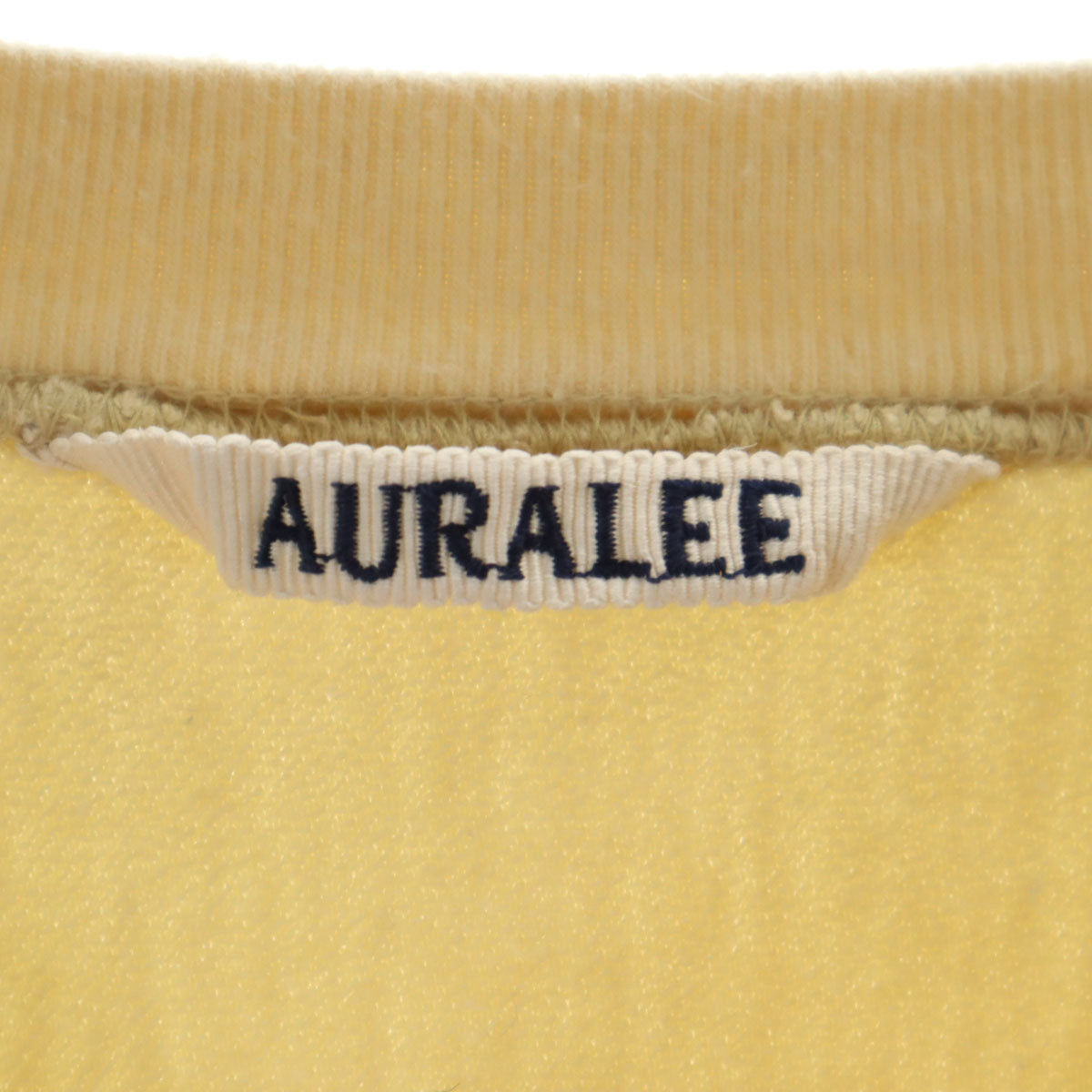 AURALEE オーラリー 日本製 長袖 トレーナー 1 ベージュ レディース