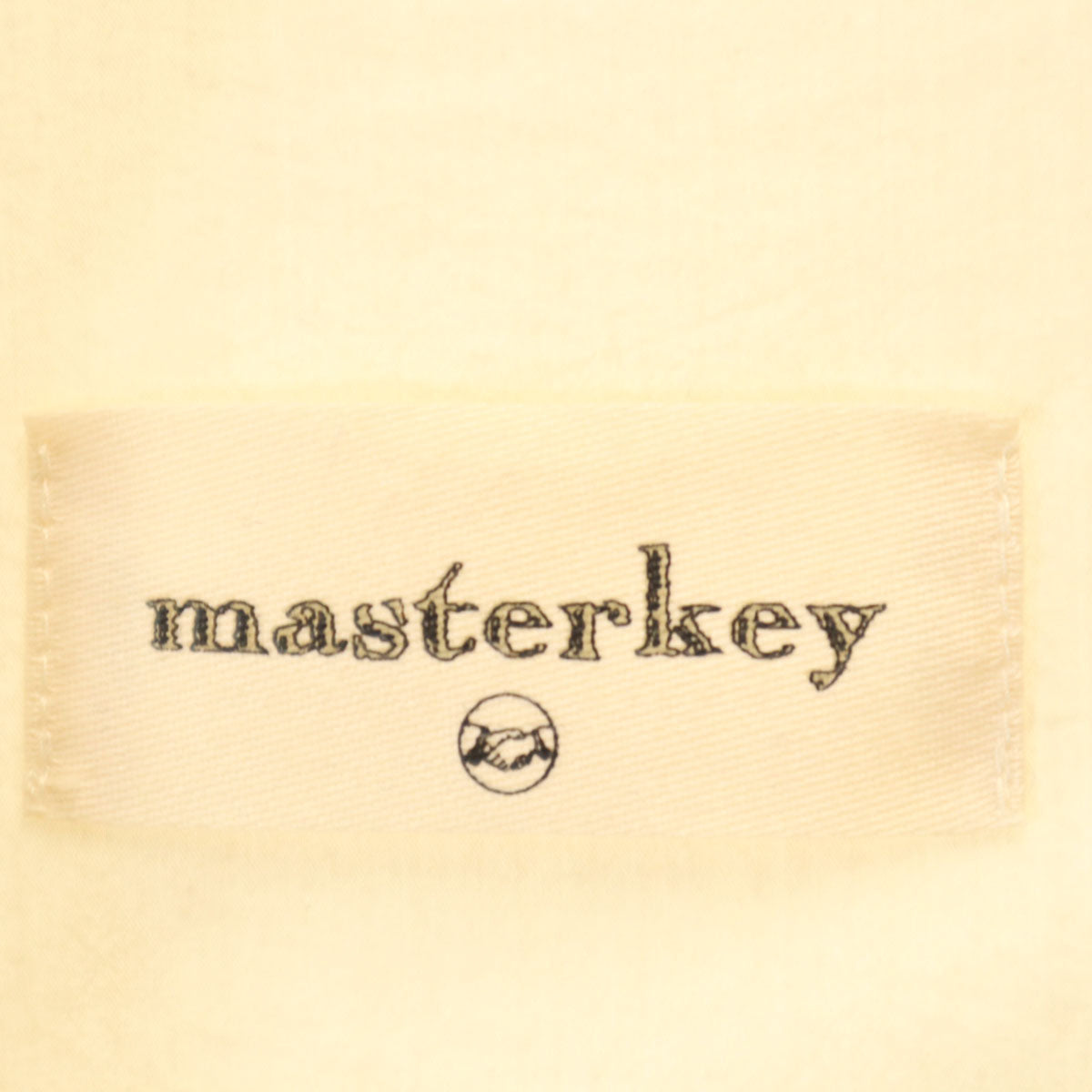 masterkey マスターキー 日本製 長袖 レイヤード シャツ 2 アイボリー メンズ