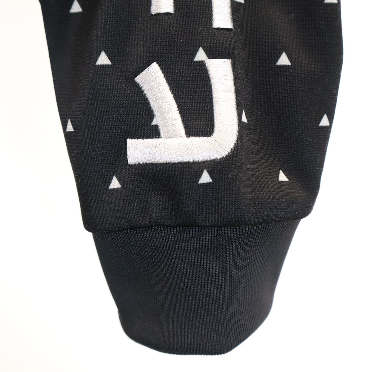 adidas アディダス Pharrell Williams ファレルウィリアムス コラボ 総柄 トレフォイルロゴ トラックジャケット 3XOT ブラック ジャージ ビックサイズ レディース