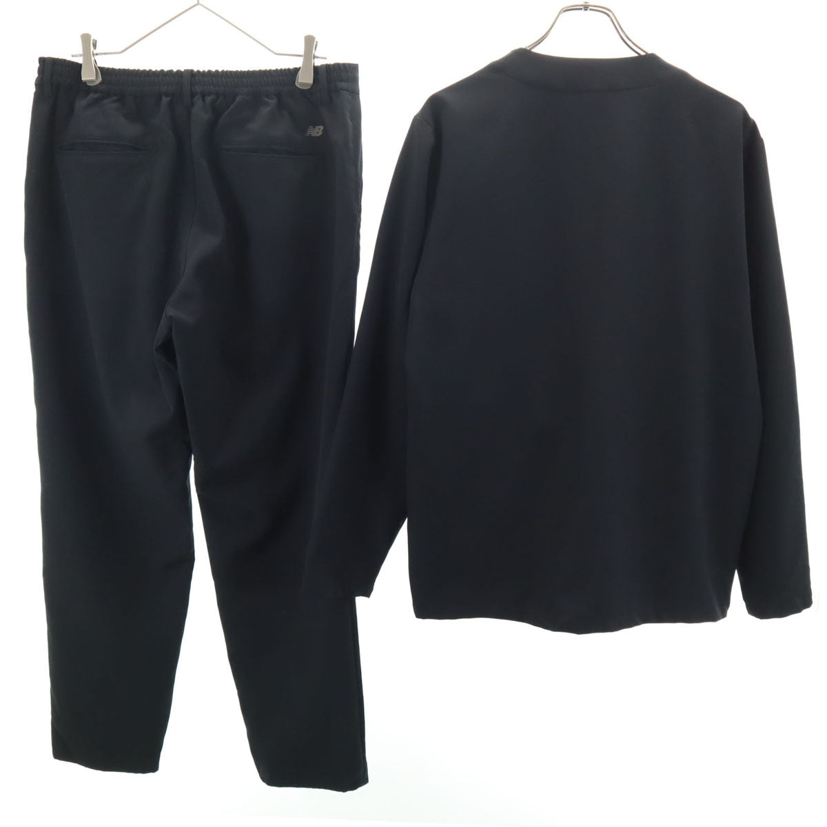 NEW BALANCE ニューバランス ジャケット 上下 セットアップ M/L ブラック THE CITY メンズ