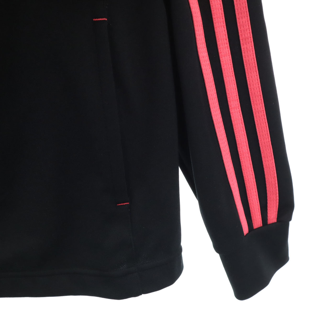adidas アディダス トラックジャケット 上下 セットアップ S ブラック ジャージ 3ライン レディース