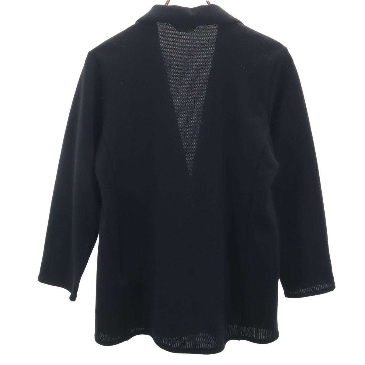 未使用 Demi-Luxe BEAMS デミルクス ビームス 鹿の子 1B テーラードジャケット 38 ネイビー アンコン レディース