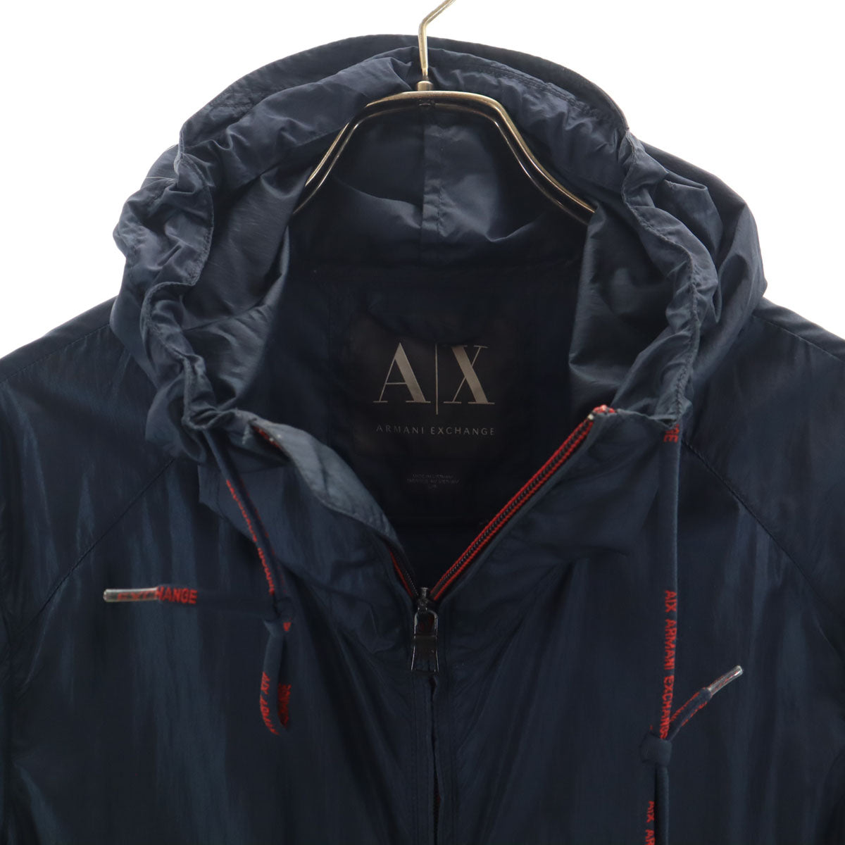 ARMANI EXCHANGE アルマーニエクスチェンジ ウインドブレーカー S ネイビー ジャケット メンズ