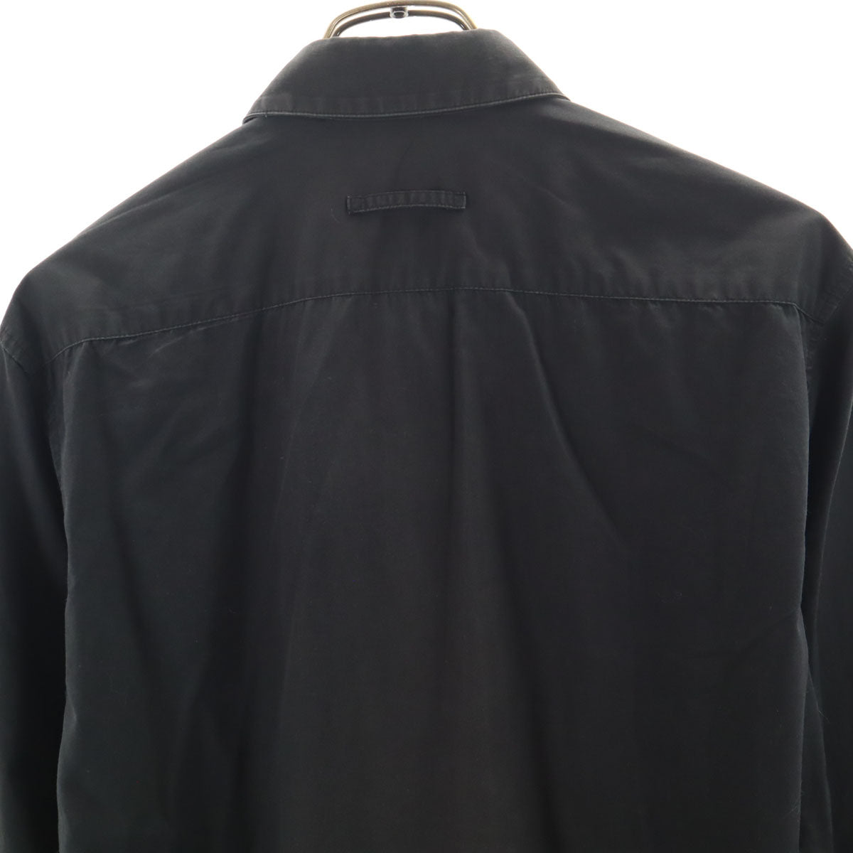 Jean Paul GAULTIER CLASSIQUE ジャンポールゴルチエクラシック 長袖 コットンシャツ 40 ブラック レディース