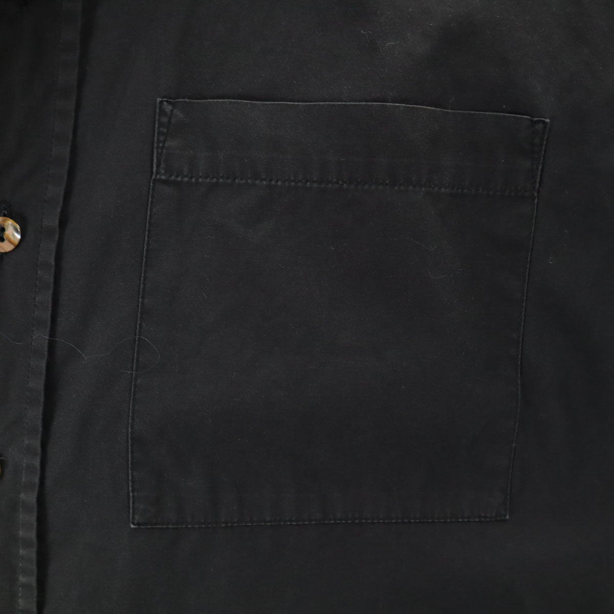 Jean Paul GAULTIER CLASSIQUE ジャンポールゴルチエクラシック 長袖 コットンシャツ 40 ブラック レディース