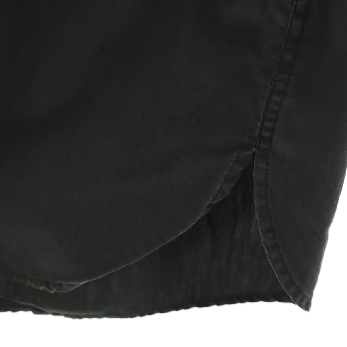 Jean Paul GAULTIER CLASSIQUE ジャンポールゴルチエクラシック 長袖 コットンシャツ 40 ブラック レディース