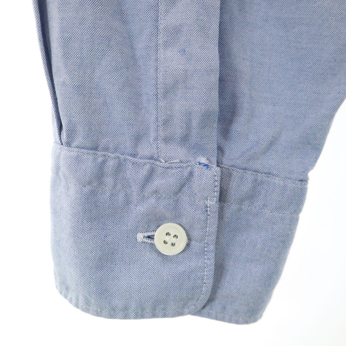 COMME des GARCONS HOMME コムデギャルソンオム 90s 日本製 オールド 長袖 コットンシャツ ブルー系 メンズ