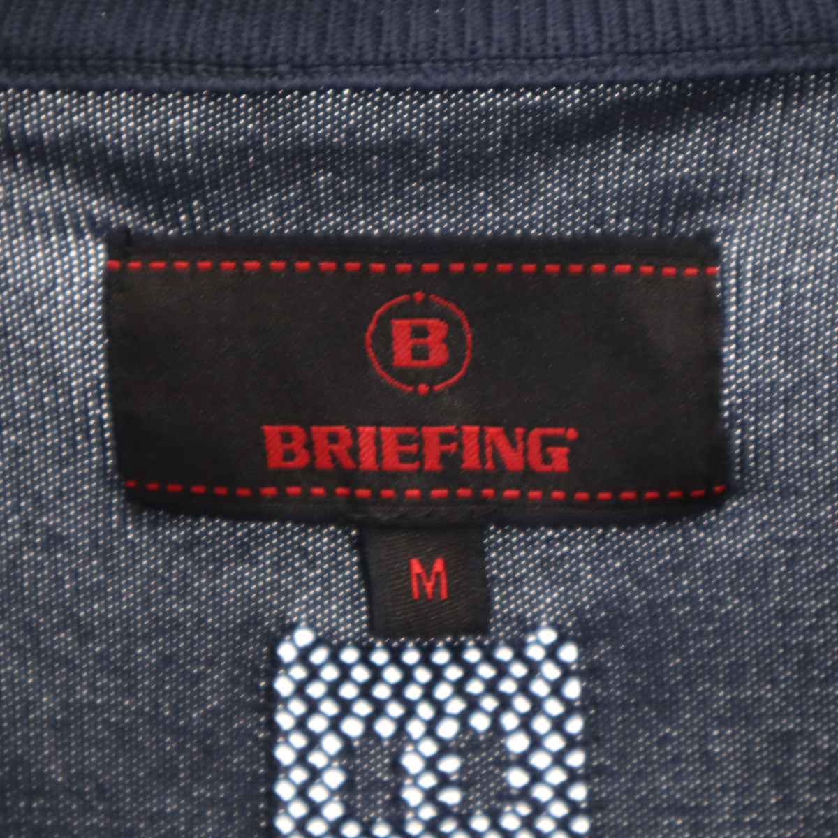 BRIEFING ブリーフィング ゴルフ ニットジャケット M ネイビー メンズ