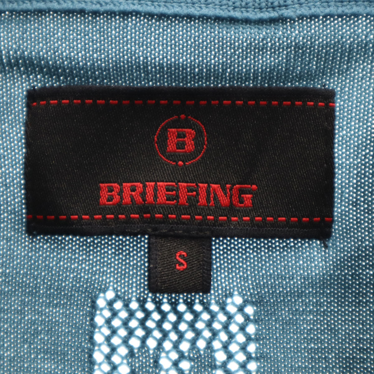 BRIEFING ブリーフィング ゴルフ ニットジャケット S 青緑系 メンズ