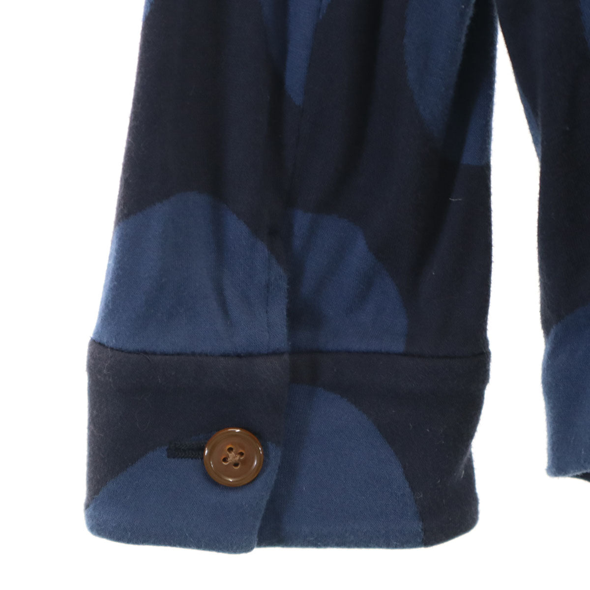 Vivienne Westwood RED LABEL ヴィヴィアンウエストウッドレッドレーベル 日本製 ドット柄 ダブルブレスト ジャケット 3 ネイビー 水玉 レディース