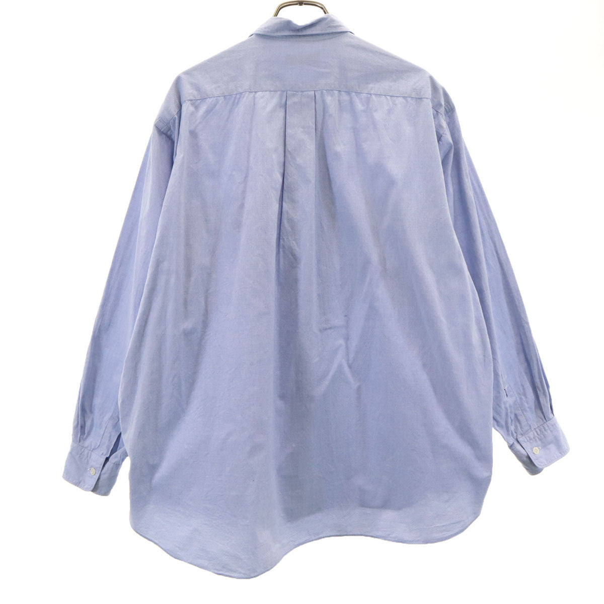 COMME des GARCONS HOMME コムデギャルソンオム 80s 日本製 オールド 長袖 コットンシャツ ブルー系 メンズ