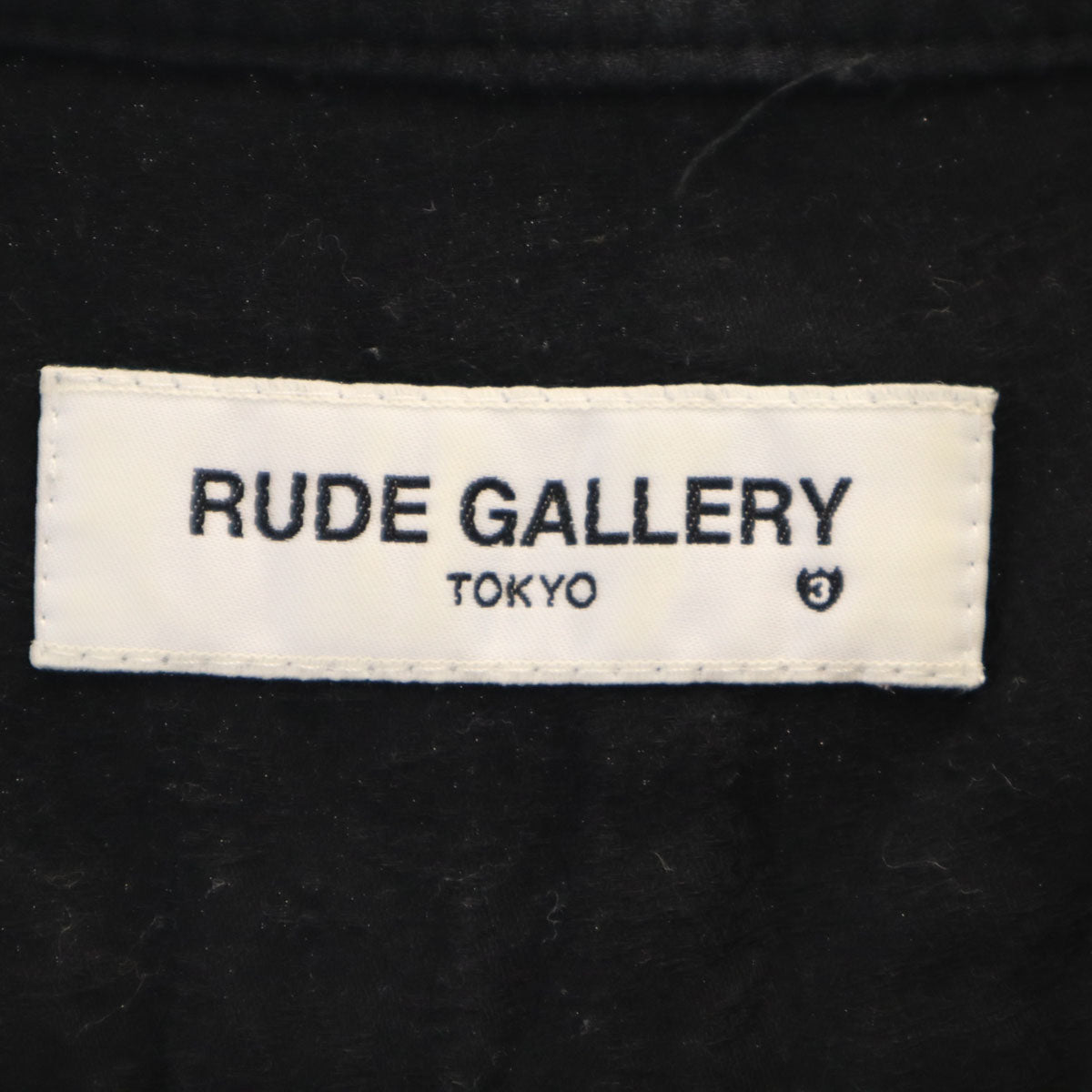 RUDE GALLERY ルードギャラリー 日本製 ペイズリー柄 長袖 ロング シャツ 3 ブラック メンズ