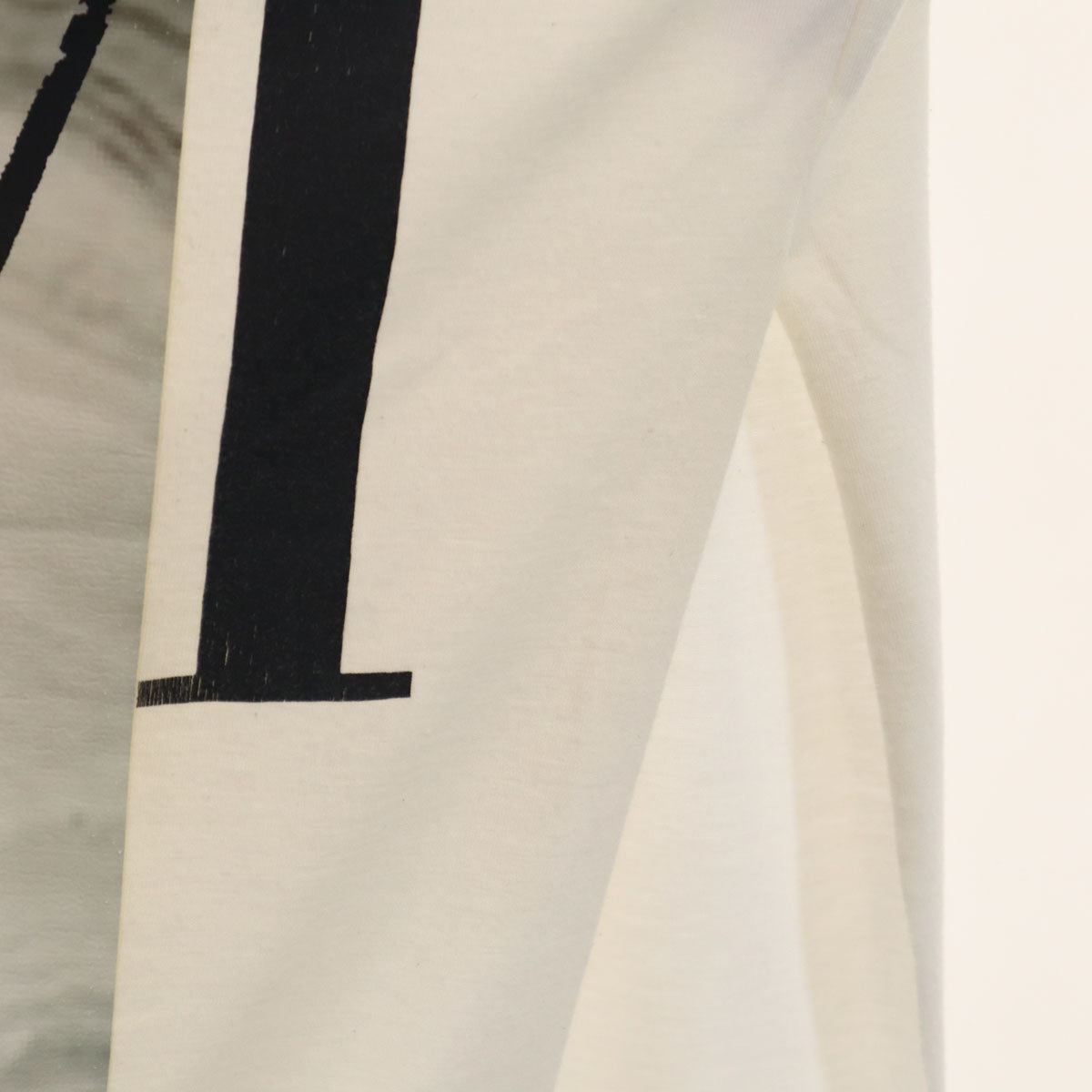 AFYF エーエフワイエフ 半袖 スリット ビック Tシャツ F ホワイト メンズ