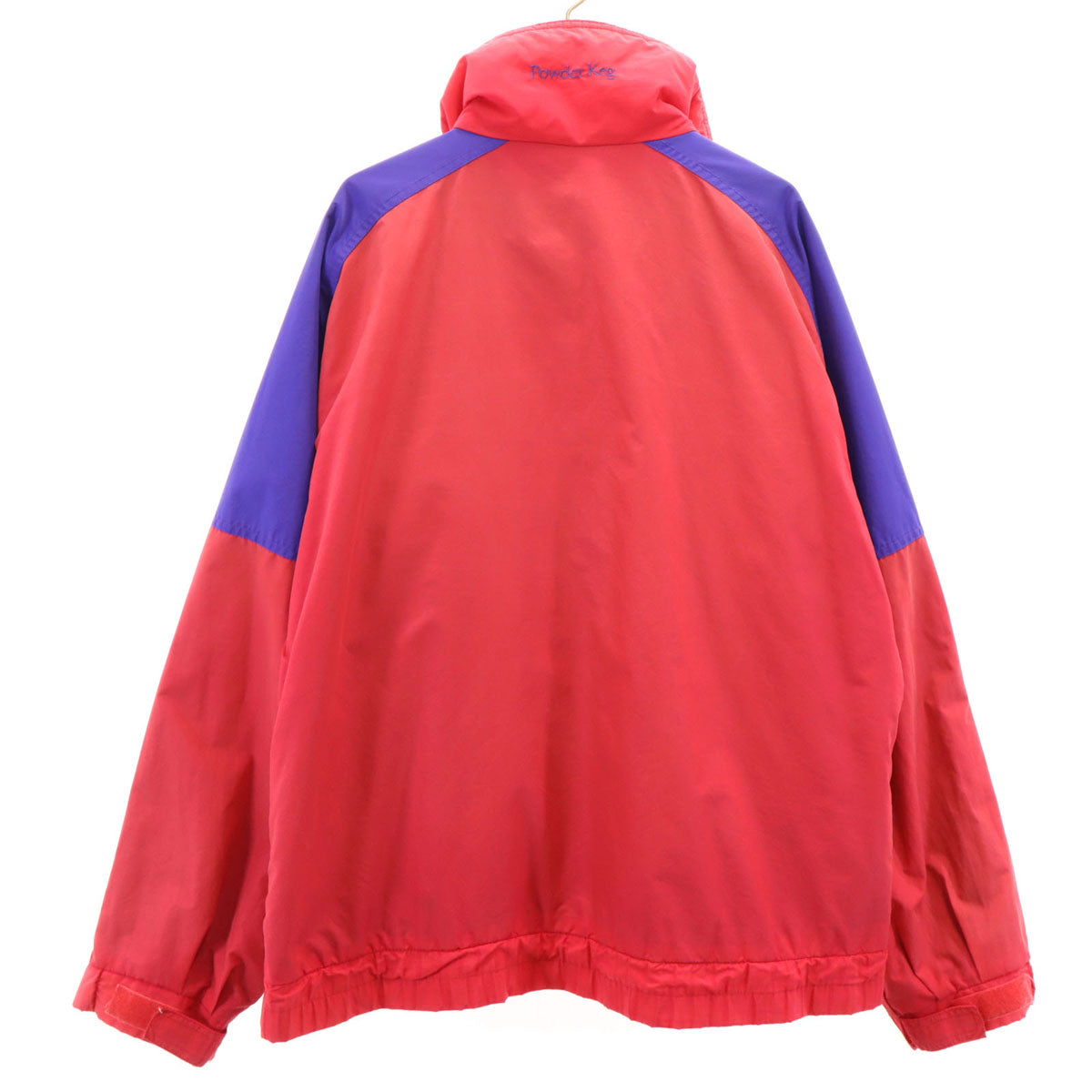 Columbia コロンビア 90s オールド バイカラー マウンテンジャケット M レッド系 アウトドア メンズ