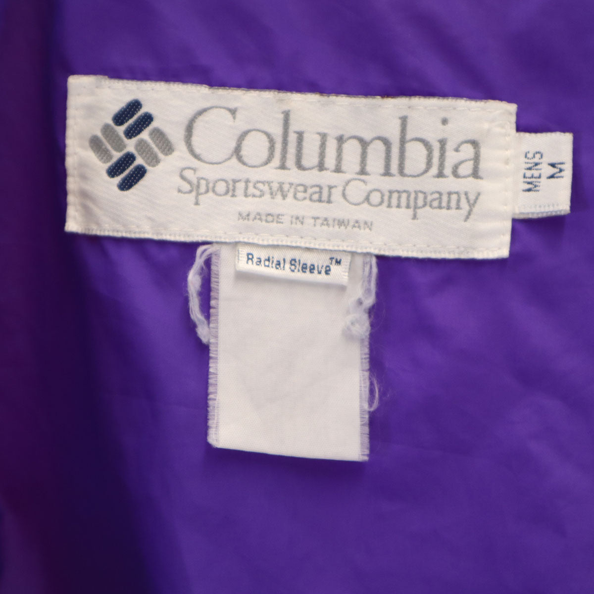 Columbia コロンビア 90s オールド バイカラー マウンテンジャケット M レッド系 アウトドア メンズ
