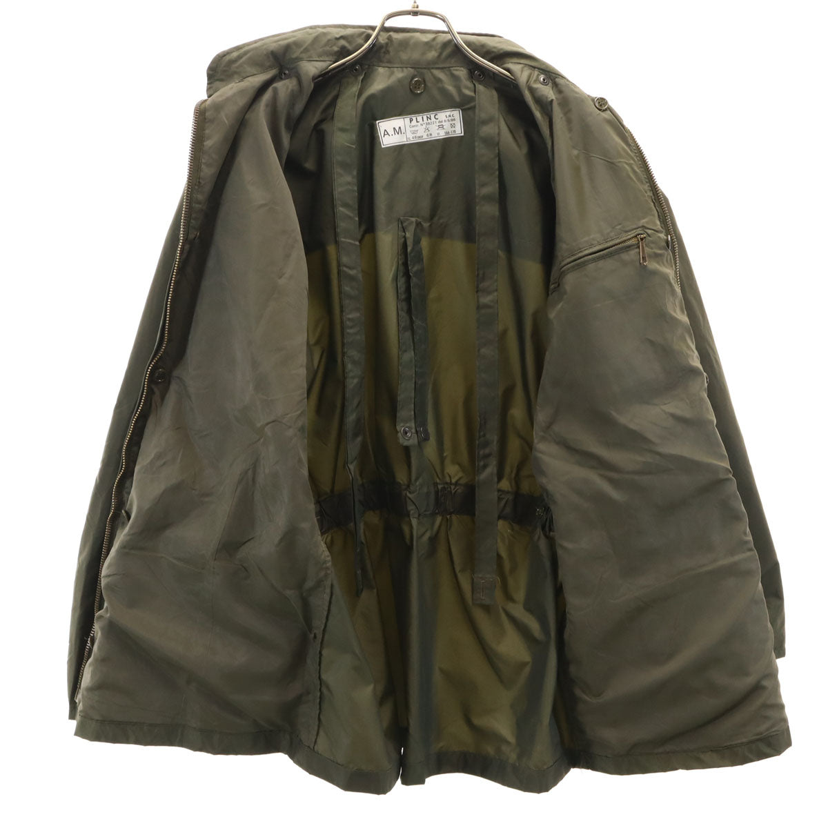 PLINC S.N.C イタリア軍 ジップジャケット 48 カーキ メンズ
