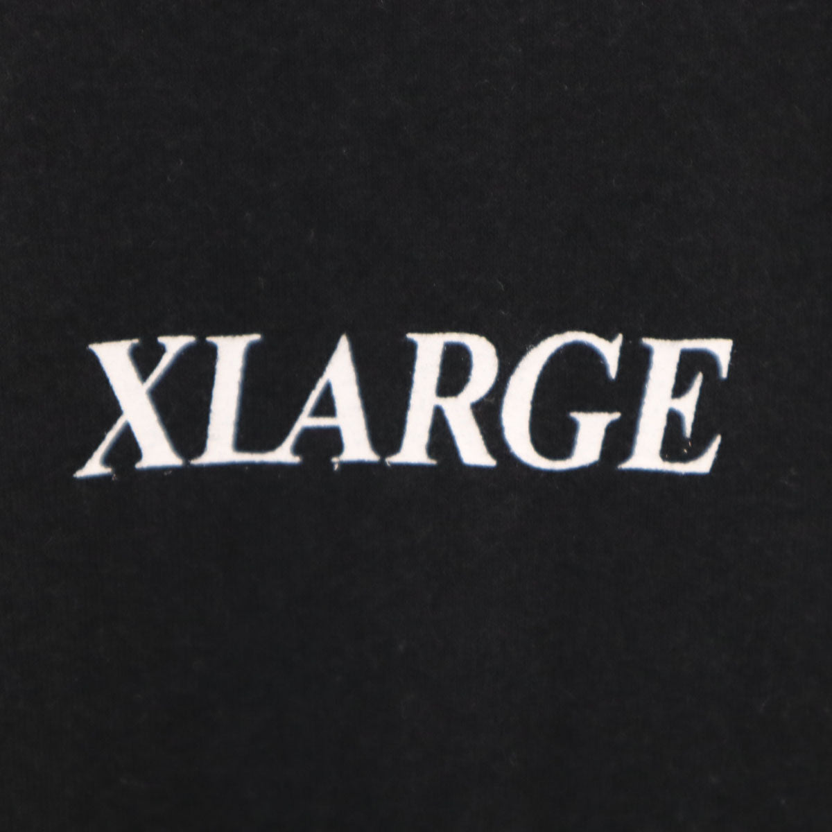 XLARGE エクストララージ バックプリント 長袖 Tシャツ XL ブラック ロンT メンズ