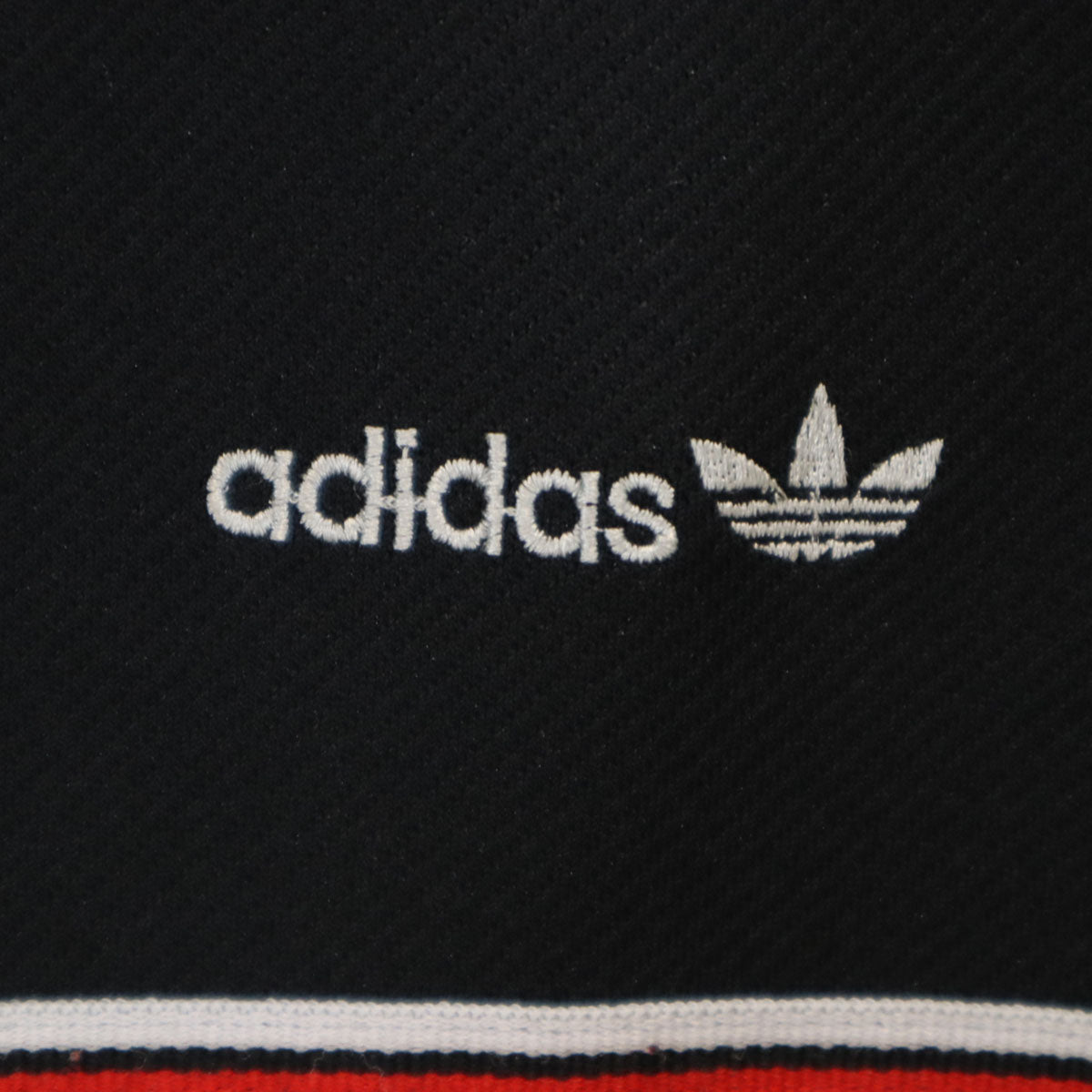 adidas アディダス 70s 西ドイツ ヴィンテージ デサント トラックジャケット XO ブラック ジャージ メンズ