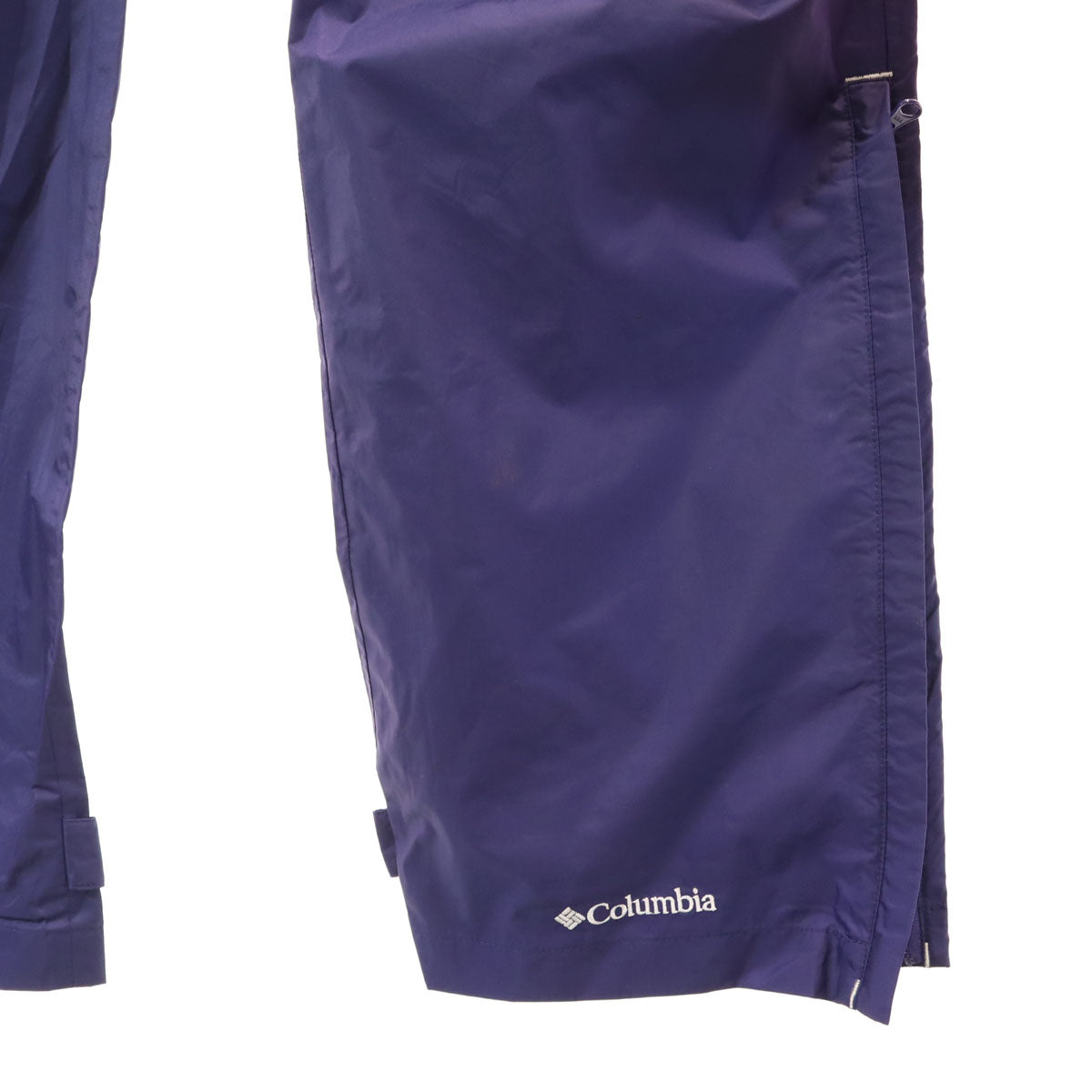 Columbia コロンビア シンプソンサンクチュアリ レインジャケット 上下 セットアップ M 紫紺 アウトドア 収納袋付き レディース