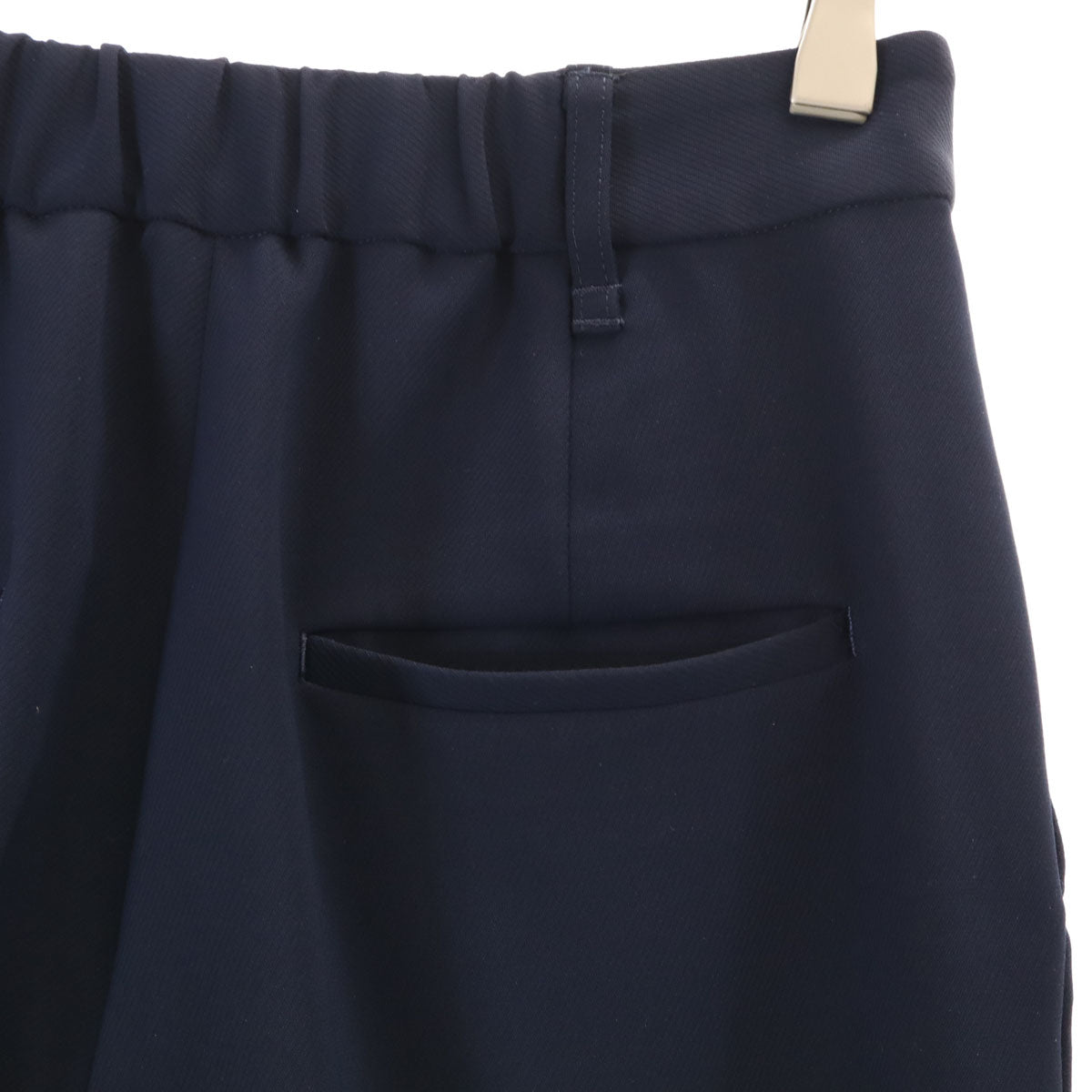 nano universe ナノユニバース パンツスーツ 上下 セットアップ S/M ネイビー レディース