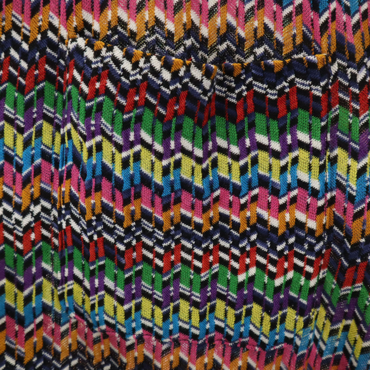 Missoni ミッソーニ 総柄 長袖 ラペル ニットカーディガン 50 マルチ アンコン メンズ