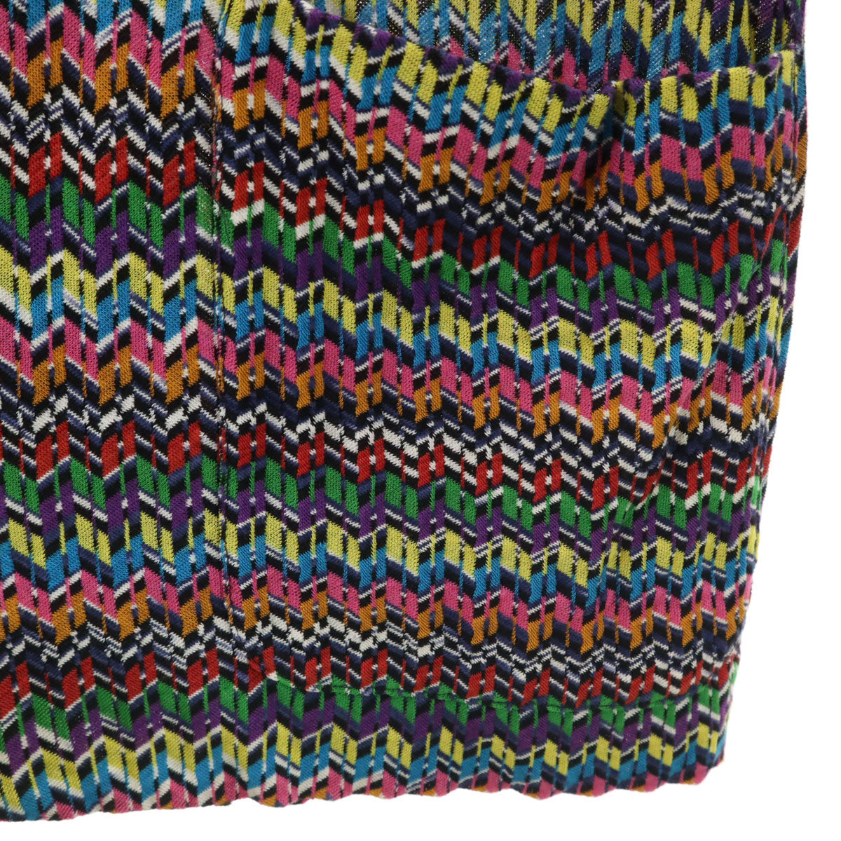 Missoni ミッソーニ 総柄 長袖 ラペル ニットカーディガン 50 マルチ アンコン メンズ