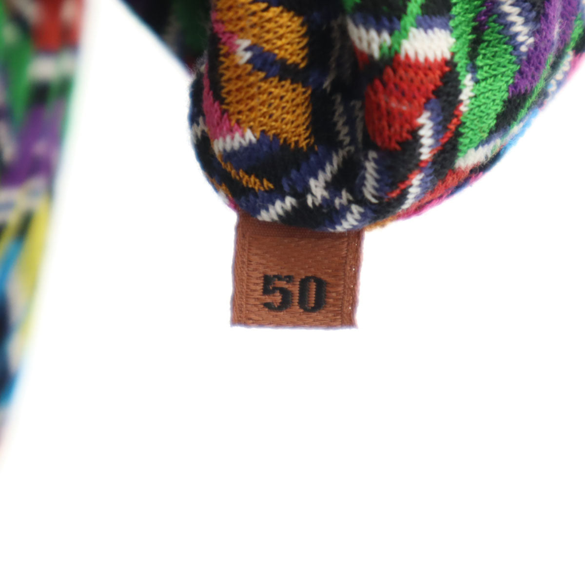 Missoni ミッソーニ 総柄 長袖 ラペル ニットカーディガン 50 マルチ アンコン メンズ