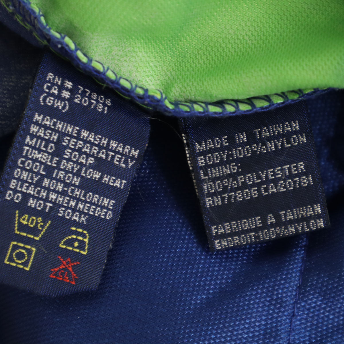 TOMMY HILFIGER トミーヒルフィガー 90s オールド フラッグタグ アノラック ナイロンジャケット XL 青紺系 プルオーバー ポケッタブル メンズ