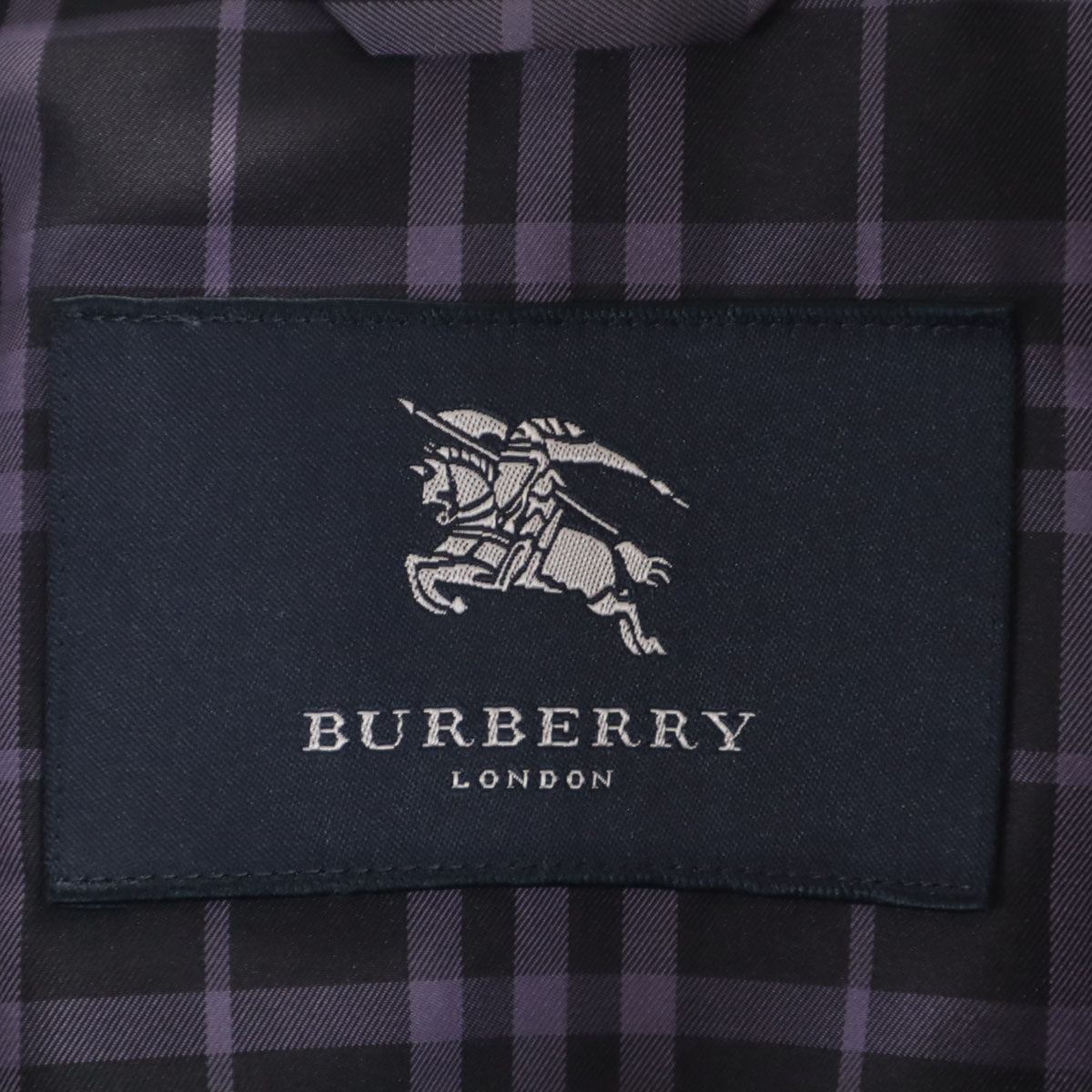 美品 BURBERRY LONDON バーバリーロンドン チェック柄 ブルゾン 11 ブラック 三陽商会 ジャケット レディース