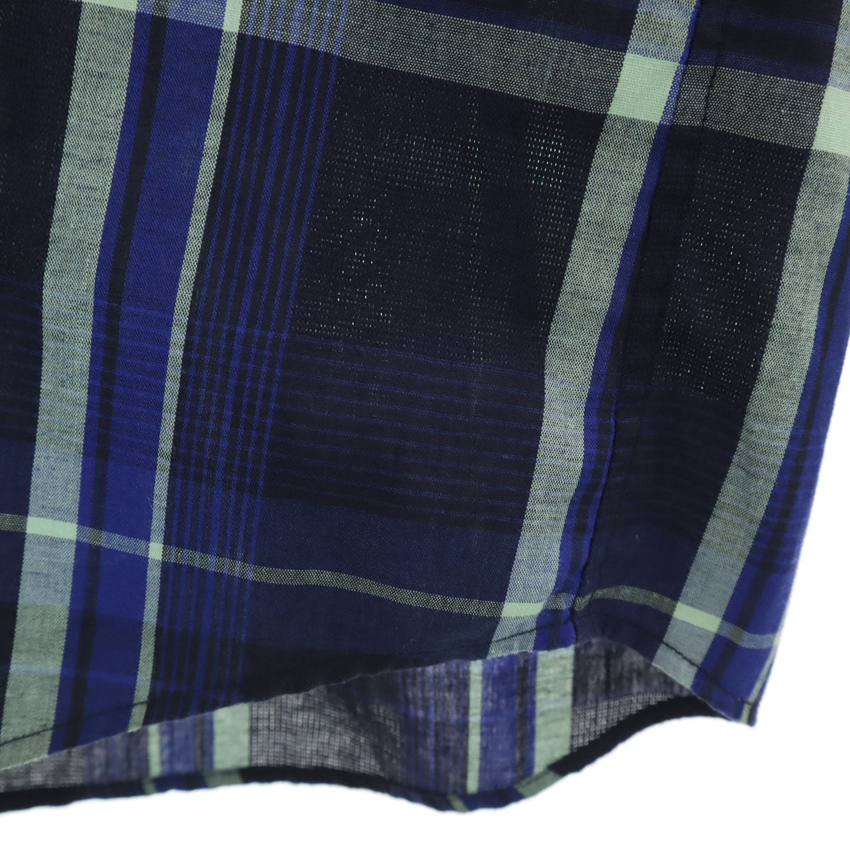 THE NORTH FACE ノースフェイス チェック柄 長袖 ハダネイチャー シャツ L ネイビー NR11957 アウトドア メンズ