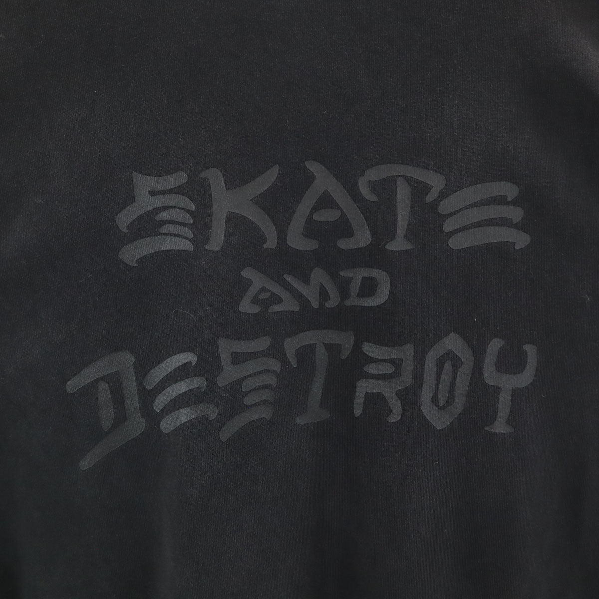 THRASHER スラッシャー バックプリント 長袖 Tシャツ S ブラック ロンT メンズ