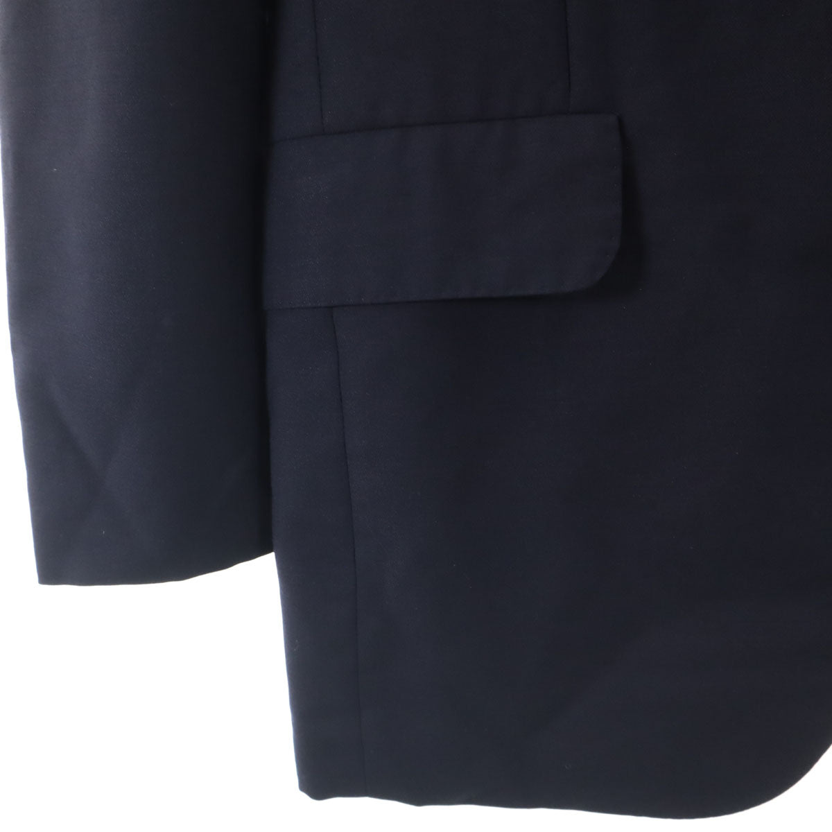 Aquascutum アクアスキュータム 日本製 テーラードジャケット YA5 ネイビー メンズ
