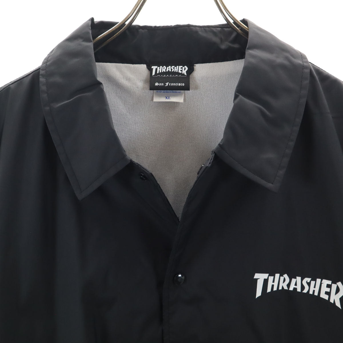 THRASHER スラッシャー コーチジャケット XL ブラック メンズ